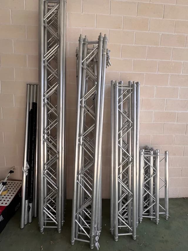 Truss plano por piezas