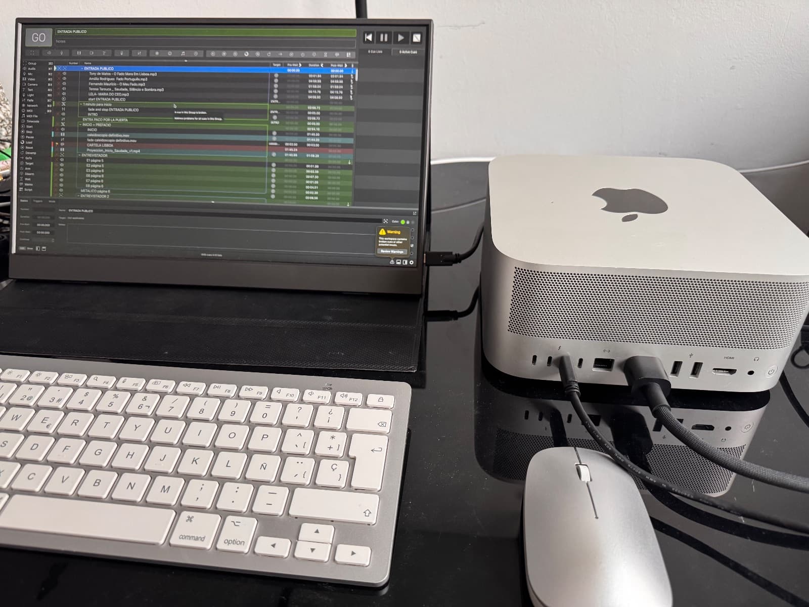 Mac Studio (2022) con chip Apple M1 (opción licencia qlab)